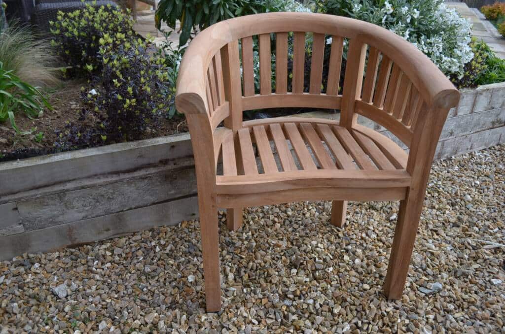 Bath - Teak Banana Chair