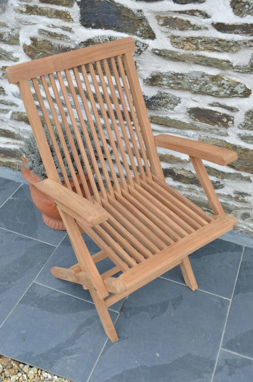 Oxford - Teak Folding Garden Armchair - Pack of 2