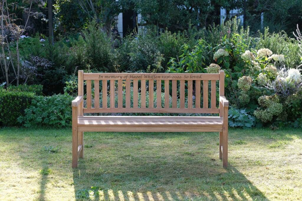 Bletchley - Traditional Solid Teak Garden Bench