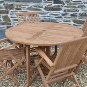 6 seater gateleg dining table